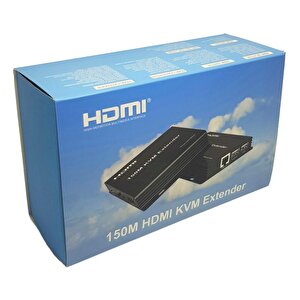 Novacom 150metre Hdmi+usb+ir To Cat6 Kvm Extender