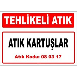 A 080317-2 - Atık Kartuşlar