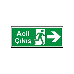 Acil Çıkış Levhası- Sağ Yön