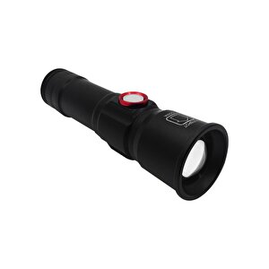 Usb Şarjlı Metal Zoom El Feneri Pt-4060