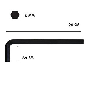 Cer-pa Norm Tekli Alyan Uzun - 8.0 Mm.