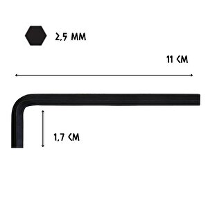 Cer-pa Norm Tekli Alyan Uzun - 2.5 Mm.