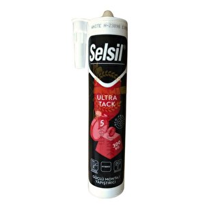 Ultra Tack Güçlü Korniş Yapıştırıcı Beyaz 290 Ml. - 5 Adet