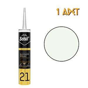 Silikonize Mastik Krem Rengi̇ 500 Gr. - 1 Adet