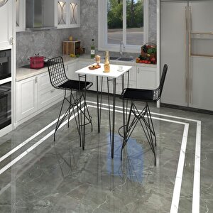 Knsz Masa Sandalye Takımı Hem105zengin Byzsyh 060*060 2 Sandalye Syhsyh