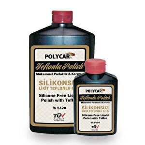 Likit Sıvı Teflonlu Silikonsuz Oto Cilası 250 Ml. - W5420