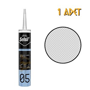Mutfak Banyo Duşakabin Silikonu Şeffaf 280 Ml. - 1 Adet