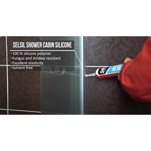 Mutfak Banyo Duşakabin Silikonu Şeffaf 280 Ml. - 1 Adet
