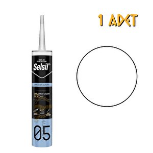 Mutfak Banyo Duşakabin Silikonu Beyaz 280 Ml. - 1 Adet