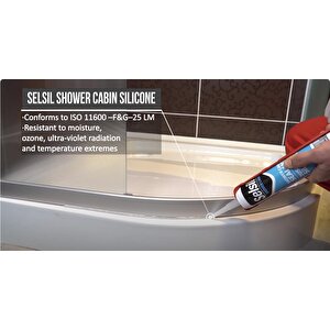 Mutfak Banyo Duşakabin Silikonu Beyaz 280 Ml. - 1 Adet