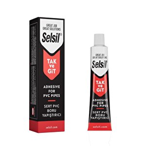 Takvegit Pvc Sert Plastik Yapıştırıcı 125 Gr.