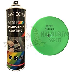 Soyulabilir Sıvı Kauçuk Plastidip Plastik Sprey Boya Yeşi̇l 500 Ml - 04305