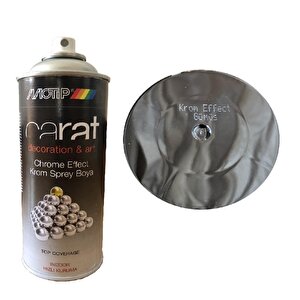 Carat Akrilik Sprey Boya Krom Gümüş Efekt 400 Ml
