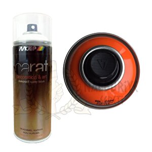 Carat Akrilik Sprey Boya Turuncu Parlak 400 Ml - Ral2004