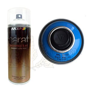 Carat Akrilik Sprey Boya Gök Mavi̇ Parlak 400 Ml - Ral5015