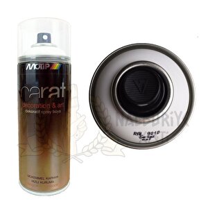 Carat Akrilik Sprey Boya Mat Beyaz 400 Ml - Ral9010