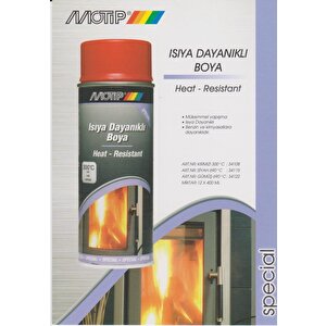 Isıya Dayanıklı Sprey Boya Mat Beyaz 400 Ml