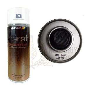 Carat Akrilik Sprey Boya Beyaz Parlak 400 Ml - Ral9010