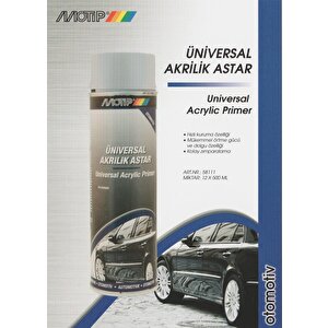 Üniversal Akrilik Sprey Astar Gri̇ 500 Ml