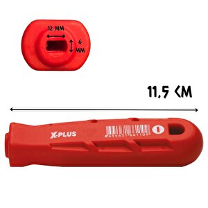 Cer-pa Norm Plastik Eğe Sapı - Düz - 12"