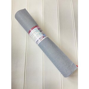 50x280cm(1,4m2) Gri Isı Ve Ses Yalıtım Kendinden Yapışkanlı Duvar Kağıdı Dokulu Esnek Silinebilir