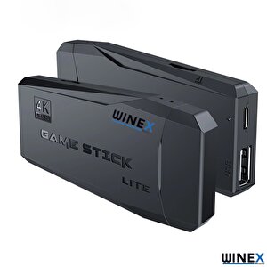 Winex Arcade Yeni 4khd Retro Game Stick 90 Lı Yıllar Atari Makinası Oyunları 5742 Oyunlu Konsol