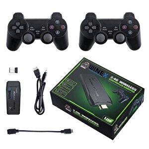 Arcade 2024 Yeni 4khd Retro Game Stick 90 Lı Yıllar Atari Makinası Oyunları 15000 Oyunlu Konsol