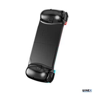 Winex Android İos Harmonyos Switch Androidtv Windows Akıllı Bluetooth Teleskopik Gamepad Joystick Kırmızı-mavi D3