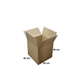 Karton Koli - 45 X 45 X 45 Cm - Esmer - 10 Lu Paket