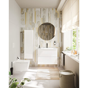 Vitra Origin Classic Lavabo Bataryası A4288036 Üstten Kumandalı - Mat Siyah