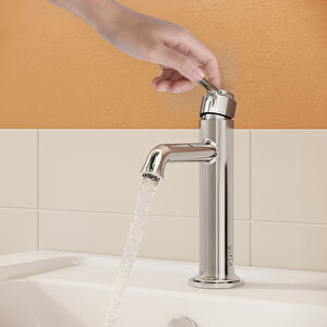 Vitra Origin Classic Lavabo Bataryası A42880 Üstten Kumandalı - Krom