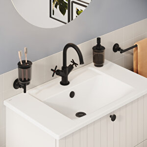 Vitra Origin Classic Lavabo Bataryası Çift Kumandalı Mat Siyah A4288436