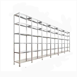 ®6 Katlı  6 Lı Bitişik Çelik Raf Galvaniz Raf Arşiv Rafı Depo Rafı  Kiler Rafı 31x75x150 Dx51 Kalite 31x75x150 cm
