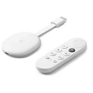 Chromecast Tv 4k Medya Oynatıcı Beyaz