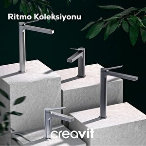 Ritmo RT8500GR Mutfak Armatürü - Metalik Gri