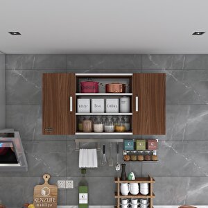 Hazır Mutfak Honnor32 Cvz 060*120*32 Mutfak Banyo Dolabı Kapaklı Raflı