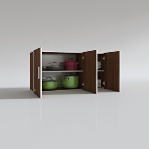 Hazır Mutfak Dirca32 Cvz 060*120*32 Mutfak Banyo Dolabı Kapaklı Raflı