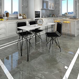 Knsz Masa Sandalye Takımı Hem75mazlum Byzsyh 120*040 Sm 3 Sandalye Syhsyh Sırt Minderli