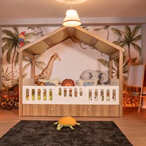 Mia Montessori Çocuk Odası Karyola 100x200 cm