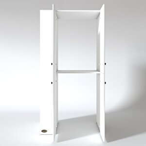 Çamaşır-kurutma Makinesi Dolabı Kapaklı Fedyenka Sol Byz 180*090*60 Banyo Arkalıksız
