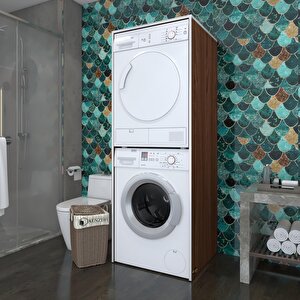 Çamaşır-kurutma Makinesi Dolabı Zakhar Cvz 180*70*60 Banyo Kapaksız Arkalıksız