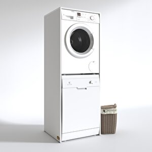 Çamaşır-bulaşık Makinesi Dolabı Borya Byz 180*70*60 Banyo Kapaksız Arkalıksız