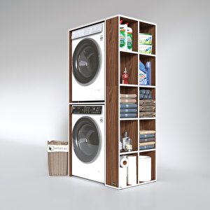 Çamaşır-kurutma Makinesi Dolabı Bolodenka Cvz 180*090*60 Banyo Kapaksız Arkalıksız
