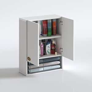 Banyo Ecza Dolabı Bakuninmdf Byz 60*40*20 % 100 Mdf Full Mdf Mutfak (m)üst Arkalıklı Alt Arkalıksız