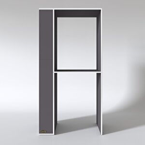 Kenzlife Çamaşır-kurutma Makinesi Dolabı Bolodenka Gri 180*090*60 Banyo Kapaksız Arkalıksız
