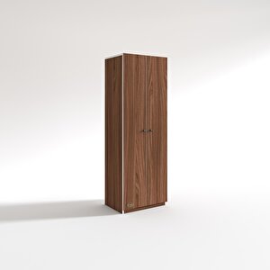 Gardırop 2 Kapılı Kapaklı Leylak Cvz 173*60*42 Gardolap Dolap Ofis