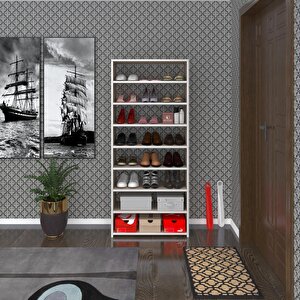 Ayakkabılık Goya Crd 160*70*30 Arkalıksız Ayakkabı Ofis Dolabı Iki Bölme