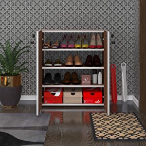 Ayakkabılık Ayakkabı Dolabı Kilitli Gutan Cvz 080*70*32 Kapaklı Ofis Dolabı