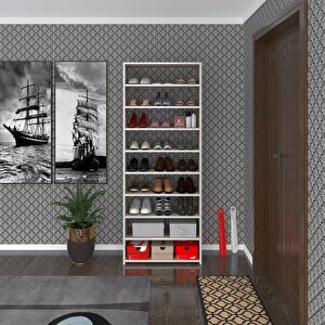 Ayakkabılık Goya Crd 180*70*30 Arkalıksız Ayakkabı Ofis Dolabı Iki Bölme