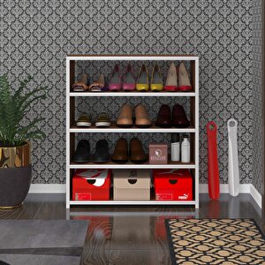 Ayakkabılık Goya Cvz 080*70*30 Arkalıksız Ayakkabı Ofis Dolabı